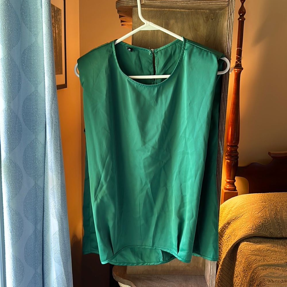 Dealmore green size large blouse